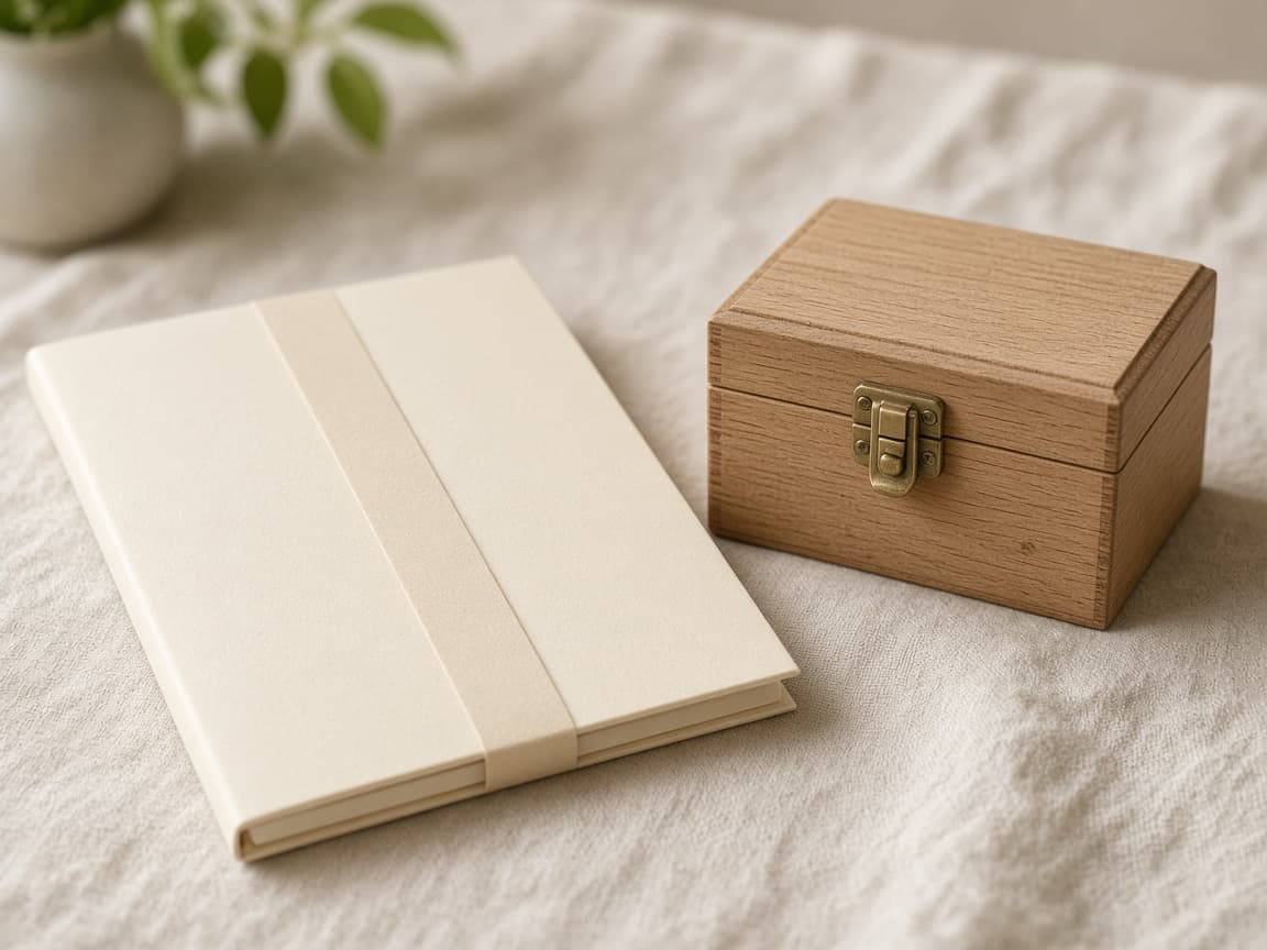 Sealed folder and latched box
